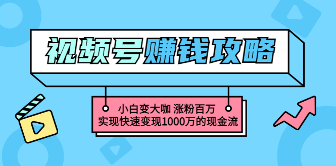 【副业项目3549期】怎么通过视频号赚钱（视频号赚钱详细教程攻略）-繁星副业