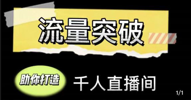 【副业项目4460期】直播运营实战视频课，助你打造千人直播间（14节视频课）-繁星副业