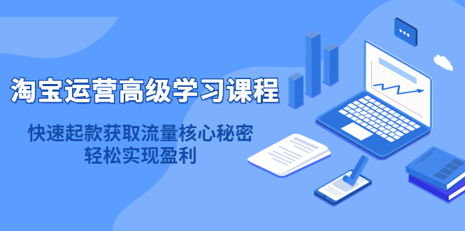 【副业项目4654期】淘宝运营高级学习课程：快速获取流量核心秘密，轻松实现盈利-繁星副业