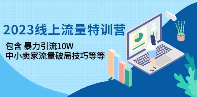 【副业项目4809期】2023线上流量特训营：包含暴力引流10W+中小卖家流量破局技巧等等-繁星副业