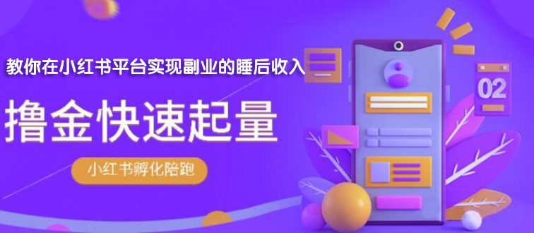 【副业项目2145期】勇哥·小红书撸金快速起量陪跑孵化营，教你在小红书平台实现副业的睡后收入-繁星副业