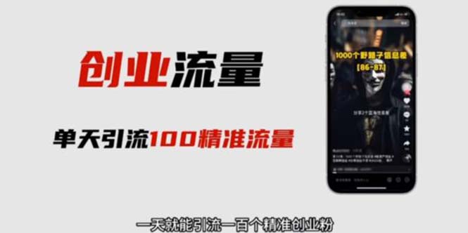 【副业项目5897期】自媒体音频加图文制作视频 一天引流一百个精准创业粉【音频软件+图片素材】-繁星副业