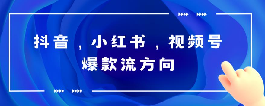 【副业项目6104期】抖音，小红书，视频号爆款流视频制作，简单制作掌握流量密码-繁星副业