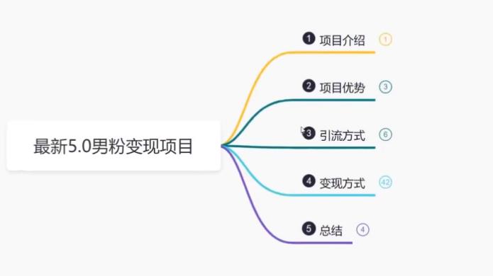 【副业项目6514期】最新5.0男粉变现项目，带你月入1w+-繁星副业