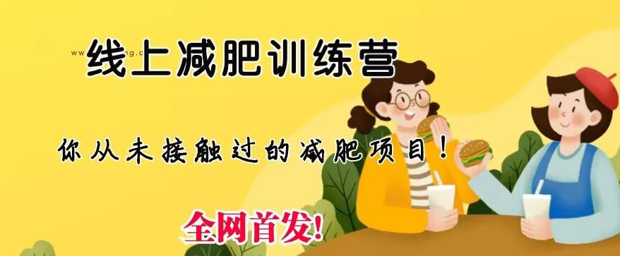 【副业项目6995期】线上减肥训练营，足不出户，仅靠拉几个社群，发几条朋友圈，就可以月实现入五位【揭秘】-繁星副业
