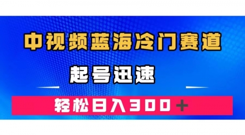 【副业项目7672期】中视频蓝海冷门赛道，韩国视频奇闻解说，起号迅速，日入300＋-繁星副业