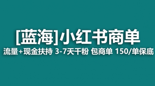 【副业项目8509期】最强蓝海项目，小红书商单！长期稳定，7天变现-繁星副业