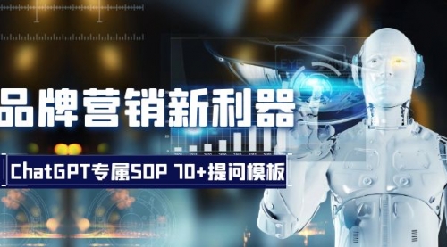 【副业项目8569期】品牌营销新利器：ChatGPT专属SOP，70+提问模板-繁星副业