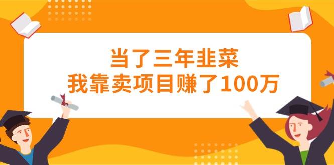 当了三年韭菜我靠卖项目赚了100万-繁星副业
