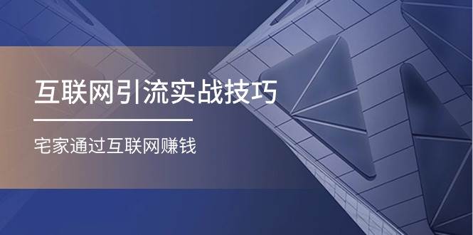 互联网引流实操技巧(适合微商，吸引宝妈)，宅家通过互联网赚钱（17节）-繁星副业