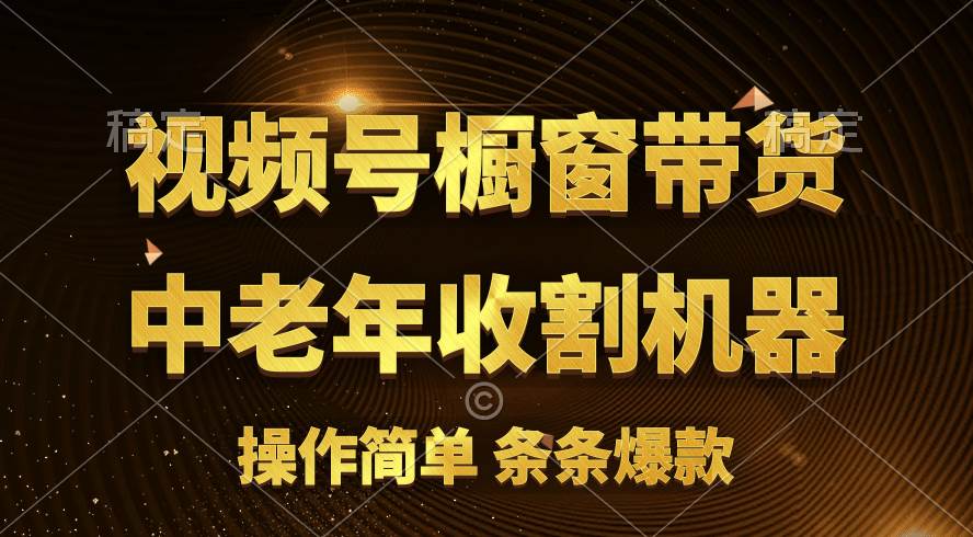 [你的孩子成功取得高位]视频号最火爆赛道，橱窗带货，流量分成计划，条…-繁星副业