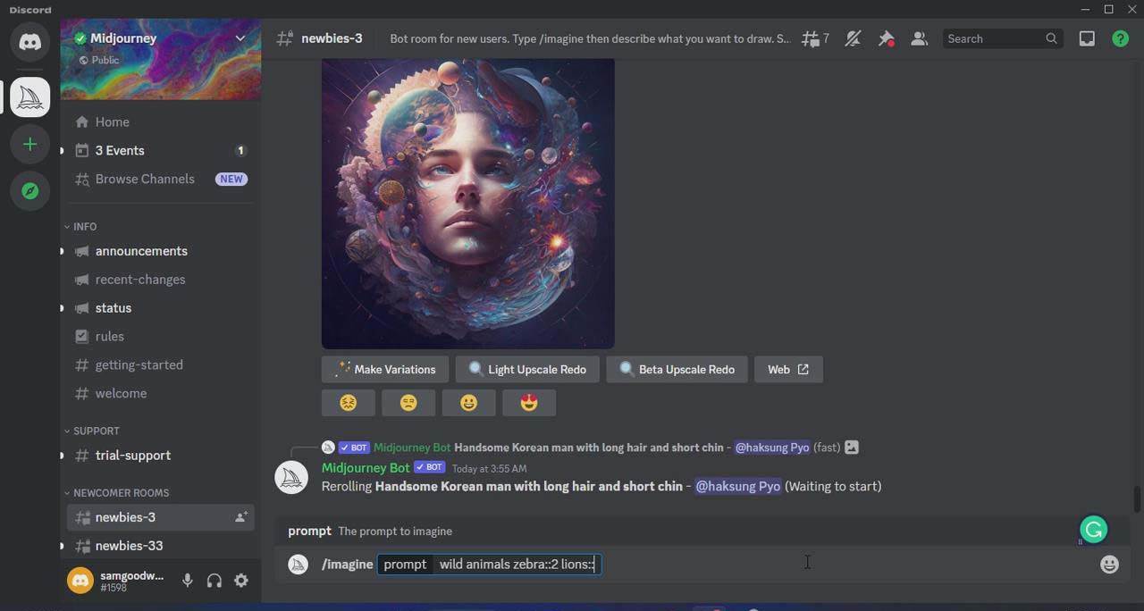 Midjourney AI人工智能艺术图片从入门到高级创作教程-33节课-中英字幕-繁星副业