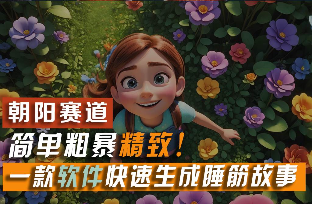 利用一款软件5分钟一条爆款睡前故事,简单粗暴精致!小白月入2w+插图 利用一款软件5分钟一条爆款睡前故事,简单粗暴精致!小白月入2w+插图