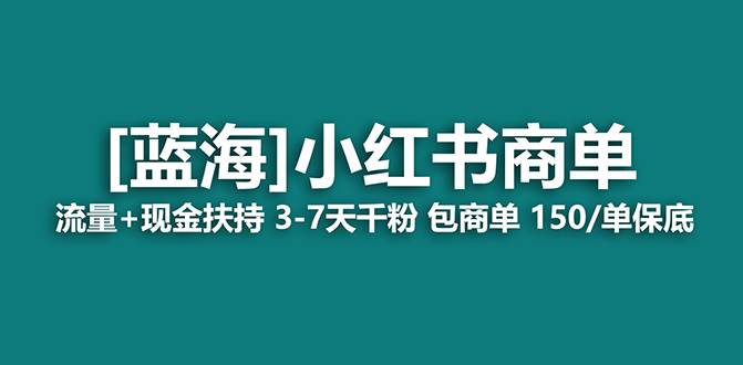 【蓝海项目】小红书商单！长期稳定 7天变现 商单一口价包分配 轻松月入过万-繁星副业
