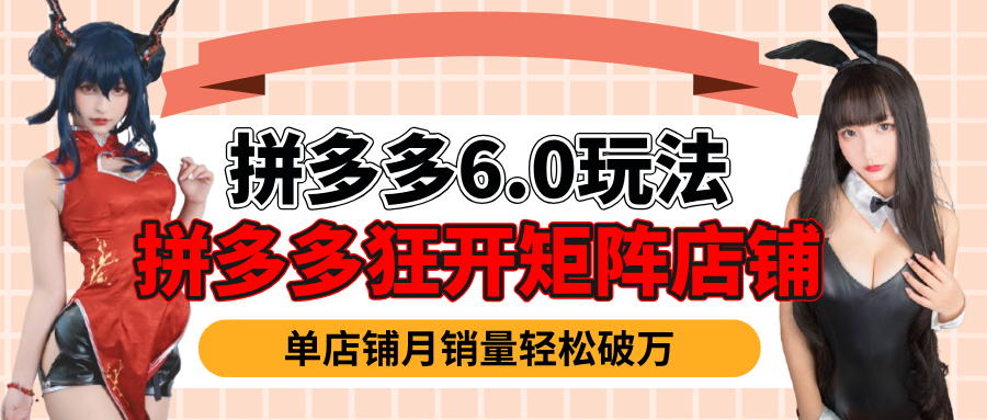 拼多多虚拟商品暴利6.0玩法，轻松实现月入过万-繁星副业